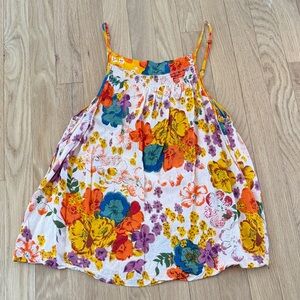 Floral Sleeveless Top- Anthropologie
